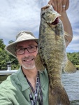 Smallmouth on ultralight (as usual)